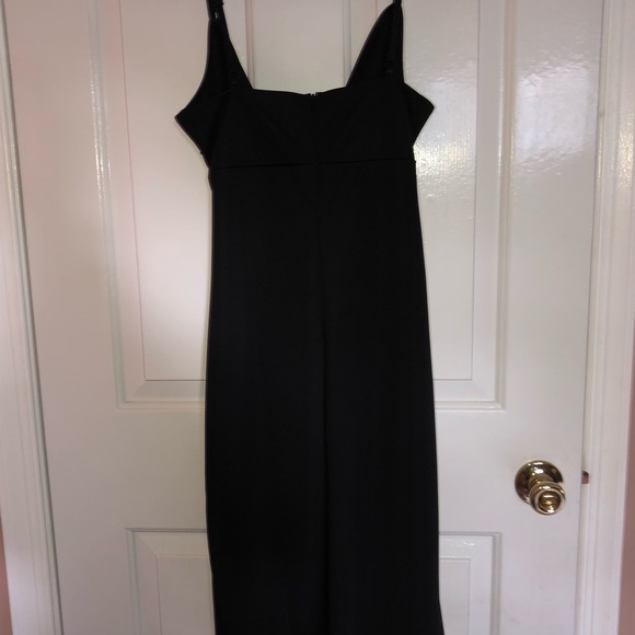 Cross-cross Black bodycon dress - Picture 2 of 4
